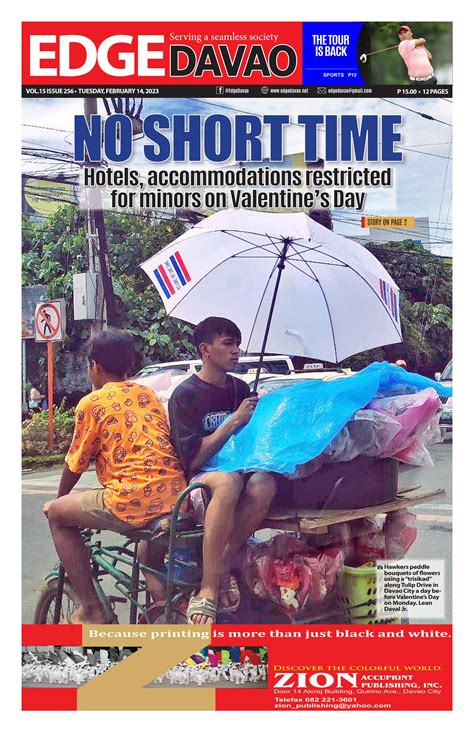 edge davao|Edge Davao Vol. 15 Issue 103 .